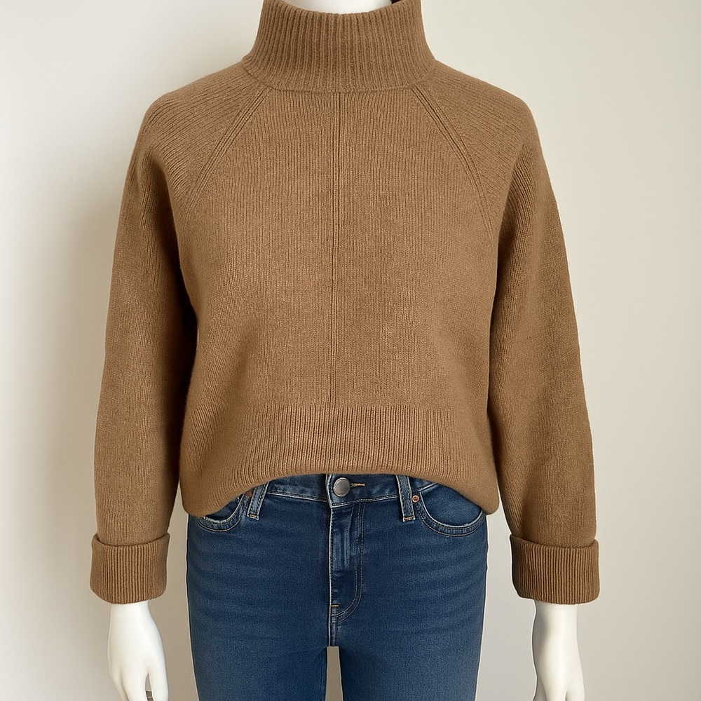 Rachel Zoe Brown Turtleneck Sweater